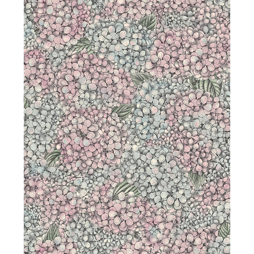 COLE & SON - ORTENSIA- PINK & BLUE - Wallcovering by the Roll PINK & BLUE