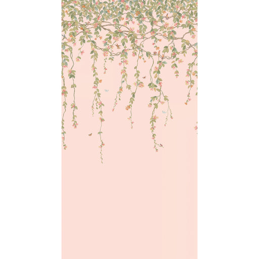 COLE & SON - HUMMINGBIRDS FLORA- PINK - Wallcovering by the EACH PINK