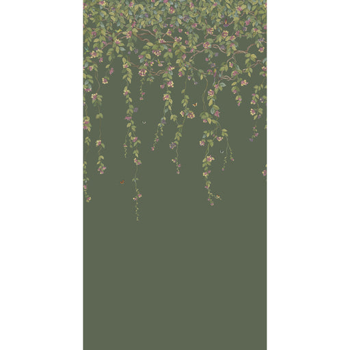 COLE & SON - HUMMINGBIRDS FLORA- SAGE - Wallcovering by the EACH SAGE