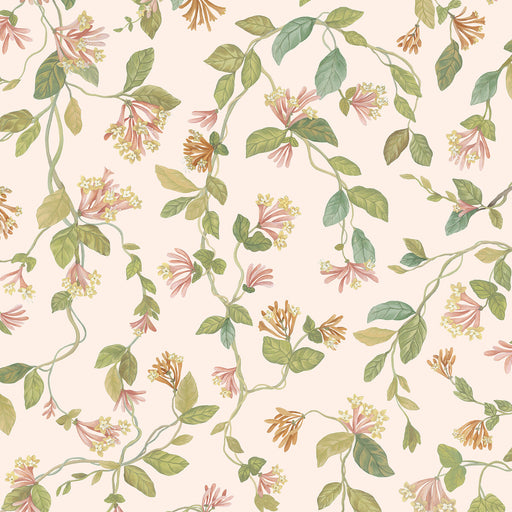 COLE & SON - FLORA- PINK/ORANGE - Wallcovering by the Roll PINK/ORANGE