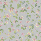 COLE & SON - FLORA- GREY/PINK - Wallcovering by the Roll
