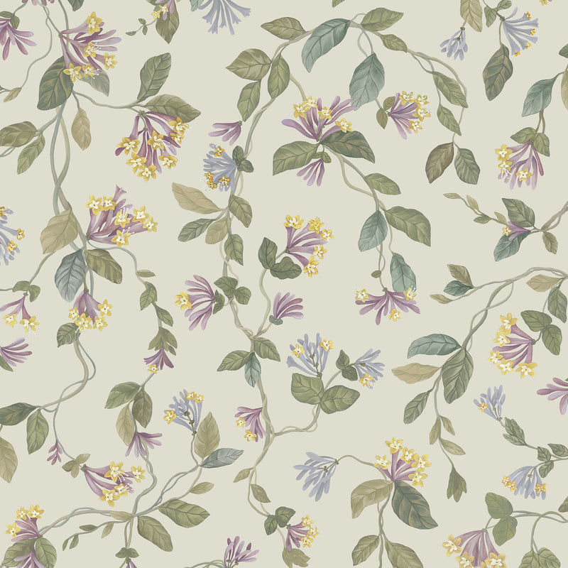 COLE & SON - FLORA- LILAC - Wallcovering by the Roll LILAC