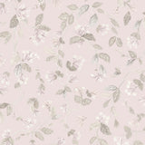 COLE & SON - FLORA- PINK/GREY - Wallcovering by the Roll