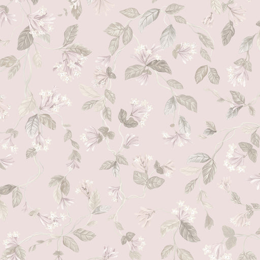 COLE & SON - FLORA- PINK/GREY - Wallcovering by the Roll PINK/GREY