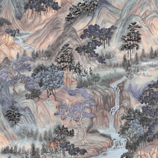 COLE & SON - MOUNTAINSCAPE- MISTY - Wallcovering by the Roll MISTY