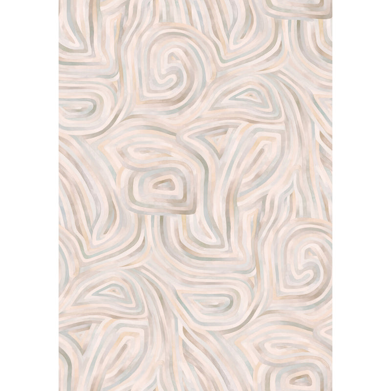 COLE & SON - KAWAKUBO- SOFT APRICOT - Wallcovering by the Roll SOFT APRICOT