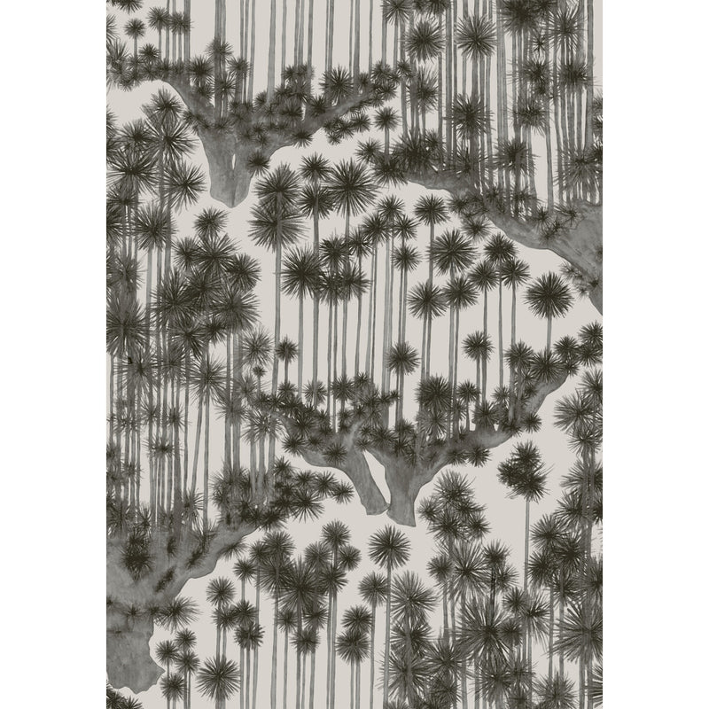 COLE & SON - JAPANESE WOODS- CHARCOAL - Wallcovering by the Roll CHARCOAL