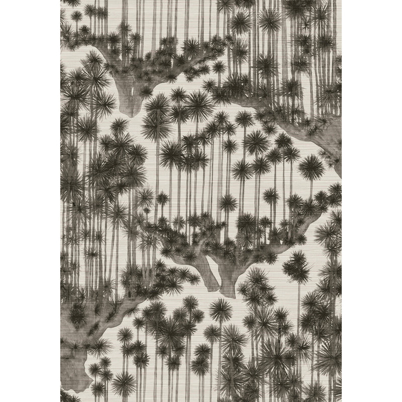 COLE & SON - JAPANESE WOODS SISAL- CHARCOAL - Wallcovering by the Roll CHARCOAL