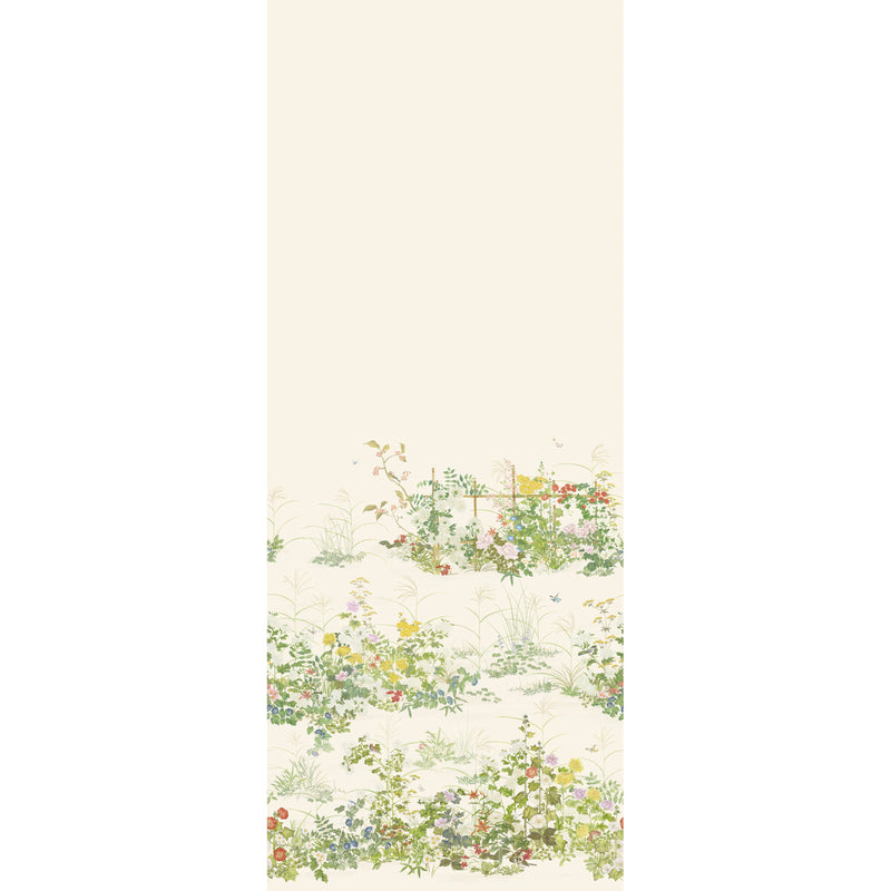 COLE & SON - SCENIC FLORA- NATURAL WHITE - Wallcovering by the EACH NATURAL WHITE
