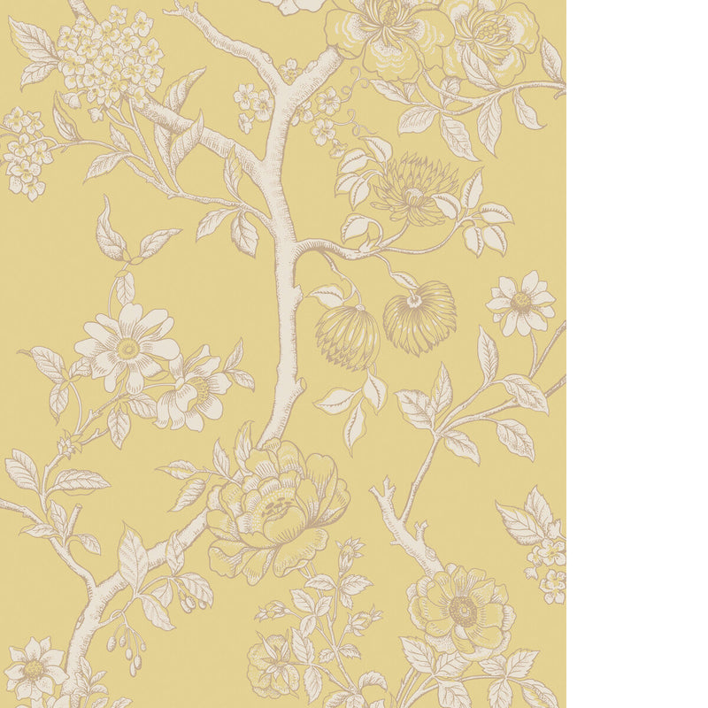 COLE & SON - PARADISE TREE - YELLOW - Wallpaper By The ROLL