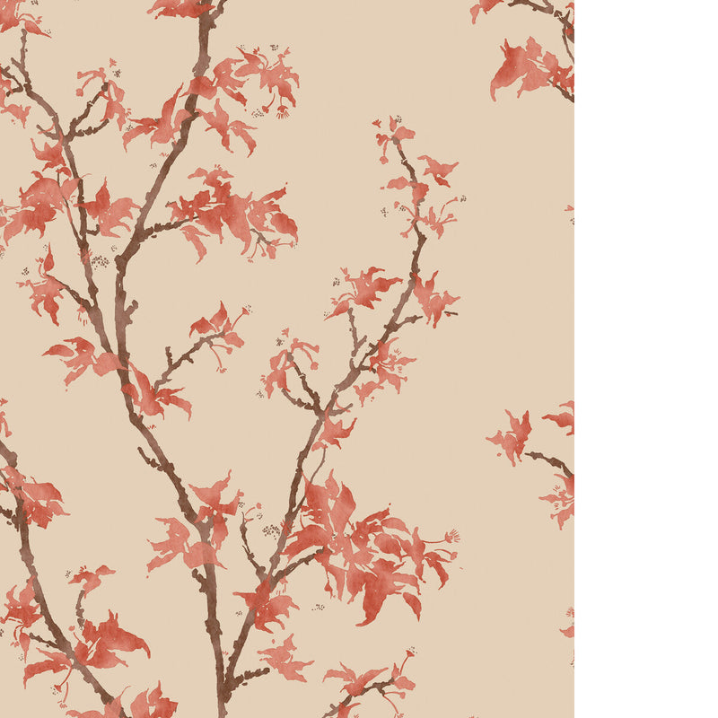 COLE & SON - CHINESE BRANCH - GINGER - Wallpaper By The ROLL