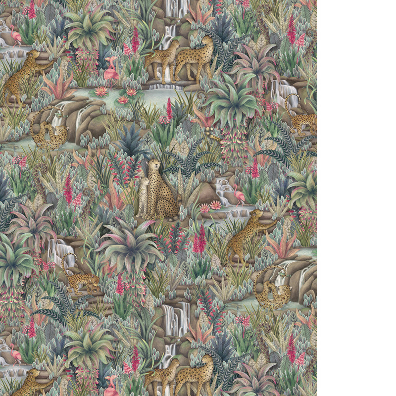 COLE & SON - INJISUTHI - VIRIDIAN - Wallpaper By The ROLL