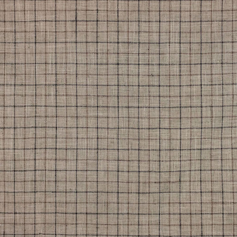 Mercer Check - Pearl Grey - RM Coco - Fabric by the Yard
