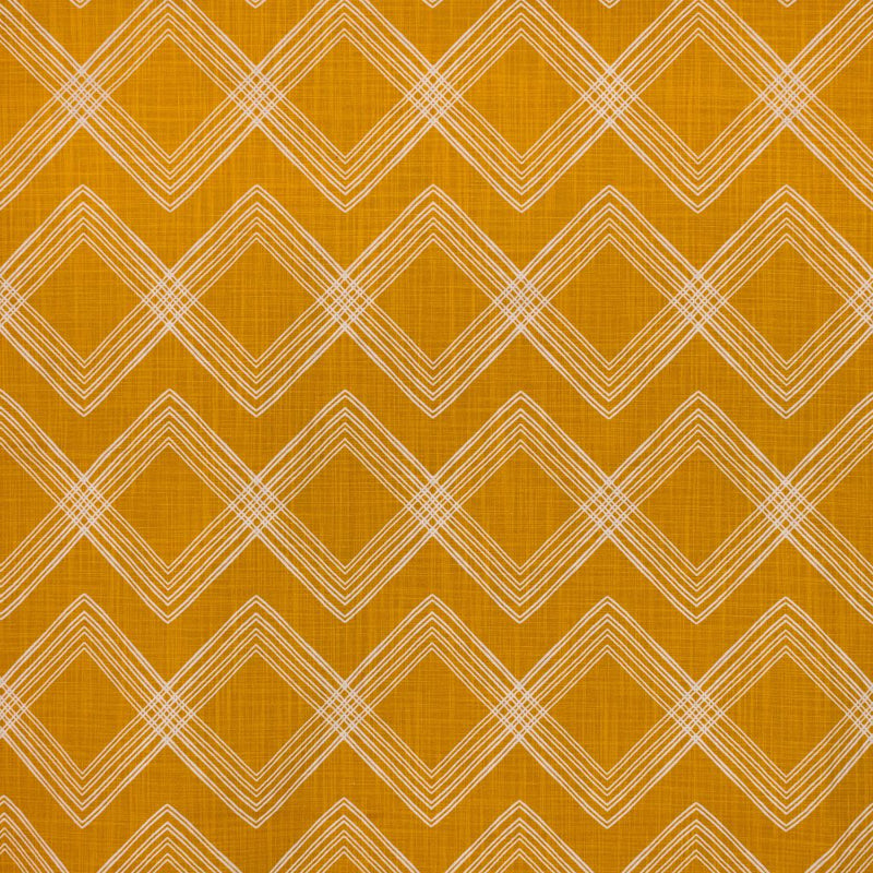Intersect - Brass - RM Coco - Fabric by the Yard