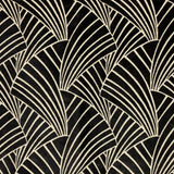 Nefertiti - Black Linen - RM Coco - Fabric by the Yard