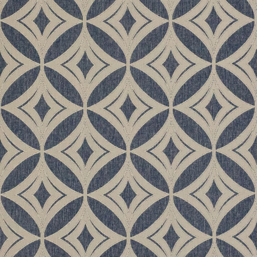 Grove Park Garden - Faded Denim - RM Coco - Fabric by the Yard