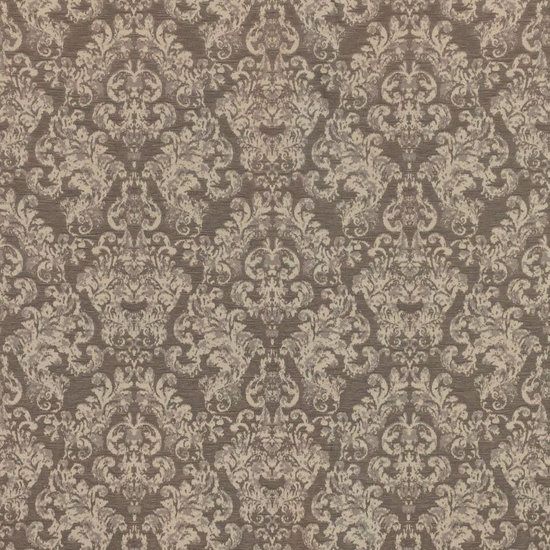 Frescatti Damask - Greige - RM Coco - Fabric by the Yard