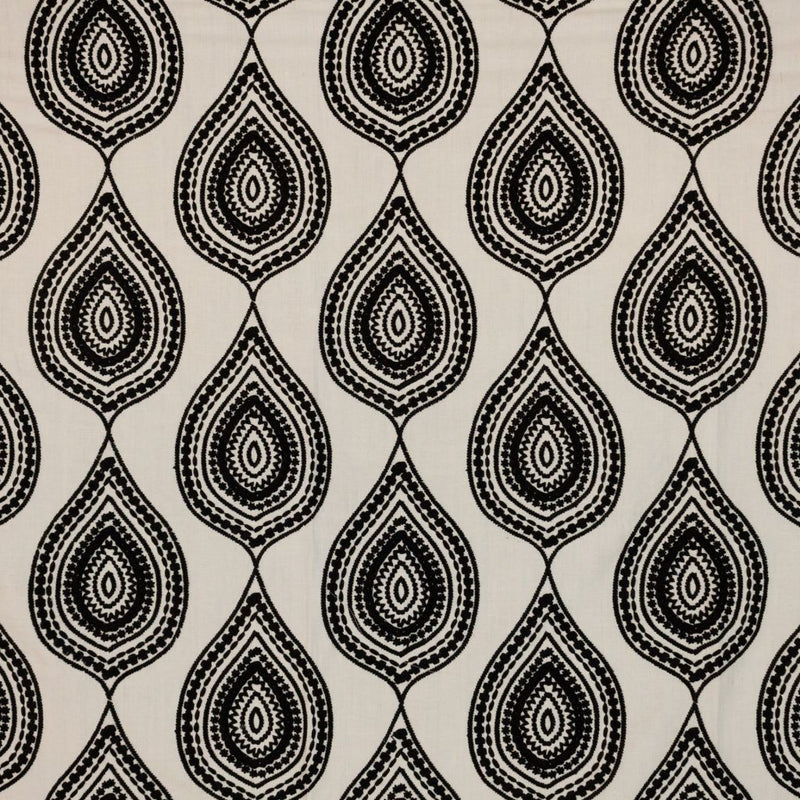 Jambi Paisley - Onyx - RM Coco - Fabric by the Yard
