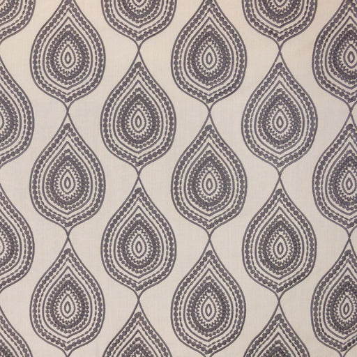 Jambi Paisley - Pewter - RM Coco - Fabric by the Yard