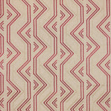 Square Pegs - Coral - RM Coco - Fabric by the Yard