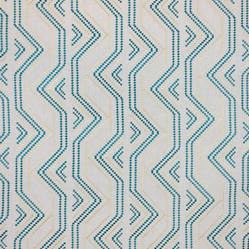 Square Pegs - Aegean - RM Coco - Fabric by the Yard
