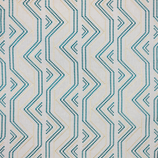 Square Pegs - Aegean - RM Coco - Fabric by the Yard