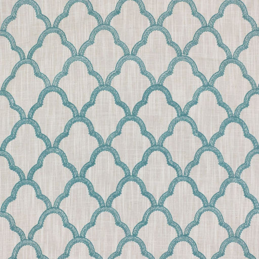 Lace Trellis - Aegean - RM Coco - Fabric by the Yard