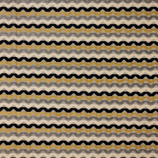 Ric Rac - Golden Pewter - RM Coco - Fabric by the Yard