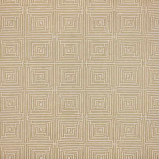 Greek Key Fret - Sandstone - RM Coco - Fabric by the Yard