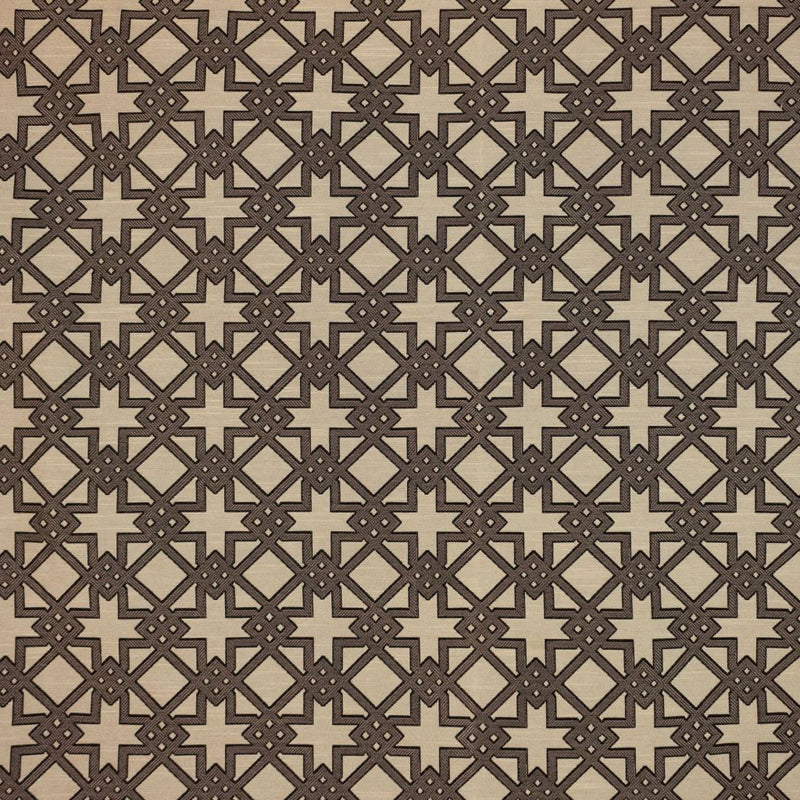 Imperial Fret - Pecan - RM Coco - Fabric by the Yard