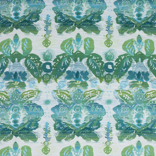 Waterscape Damask - Lagoon - RM Coco - Fabric by the Yard