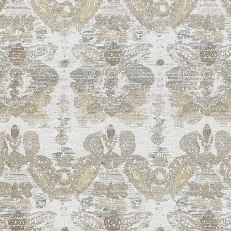 Waterscape Damask - Sandstone - RM Coco - Fabric by the Yard