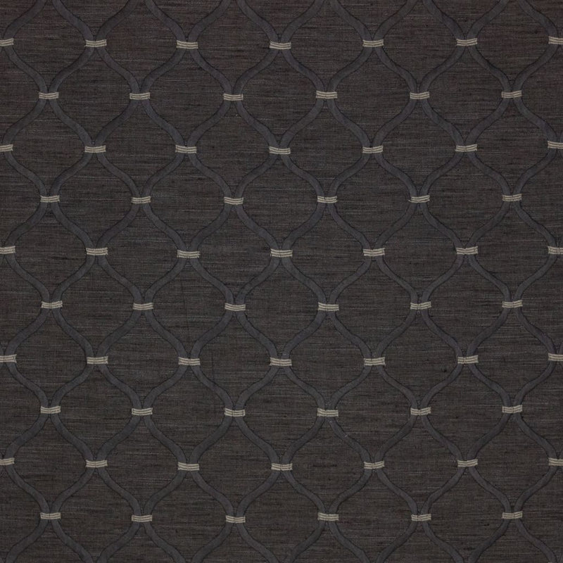 Romesco Trellis - Walnut - RM Coco - Fabric by the Yard