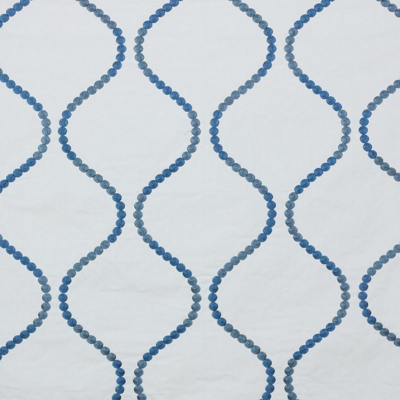 Button Trellis - Mood Indigo - RM Coco - Fabric by the Yard