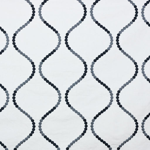 Button Trellis - Graphite - RM Coco - Fabric by the Yard