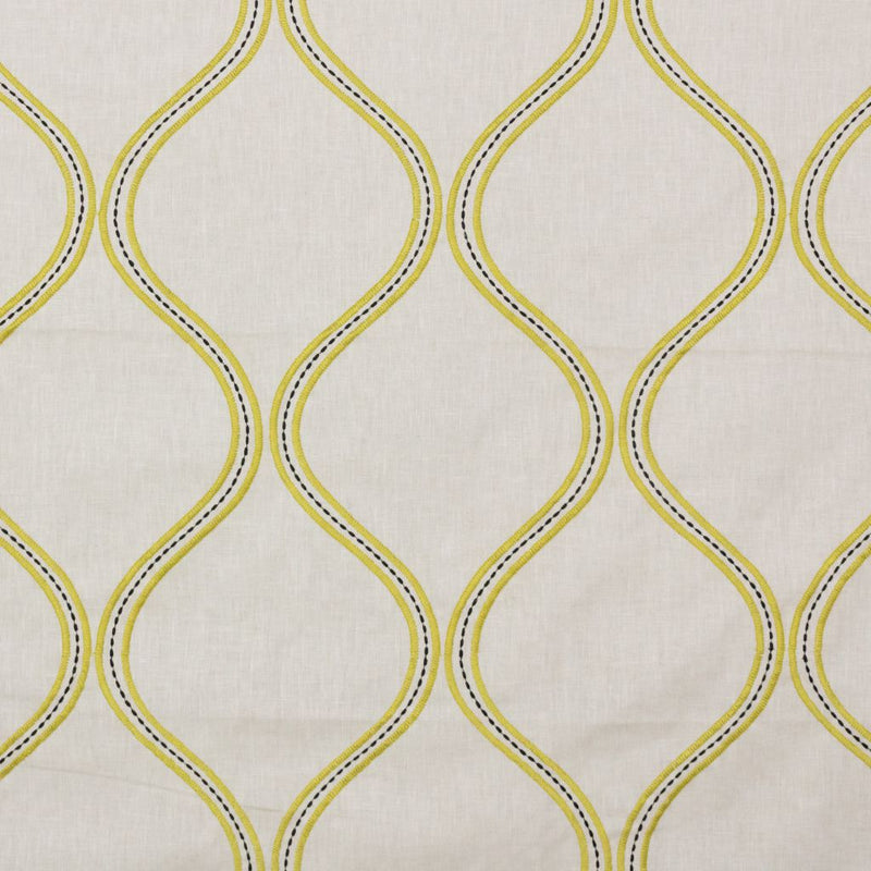 Stitchery Trellis - Mustard Seed - RM Coco - Fabric by the Yard