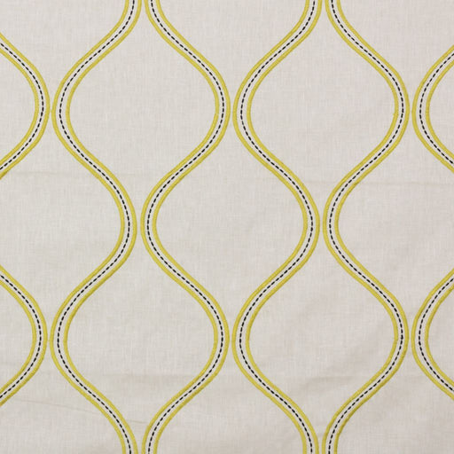 Stitchery Trellis - Mustard Seed - RM Coco - Fabric by the Yard