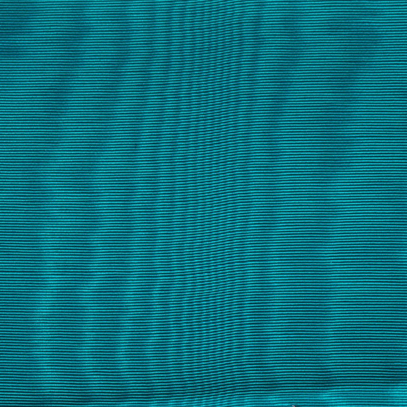CROWN MOIRE - TURQUOISE - RM Coco - Fabric by the Yard