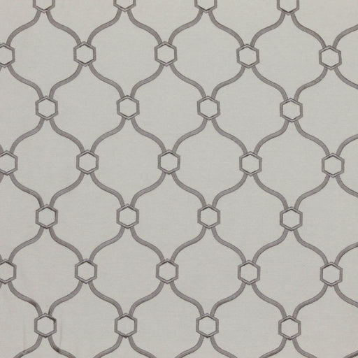 Picardie Trellis - Grey - RM Coco - Fabric by the Yard