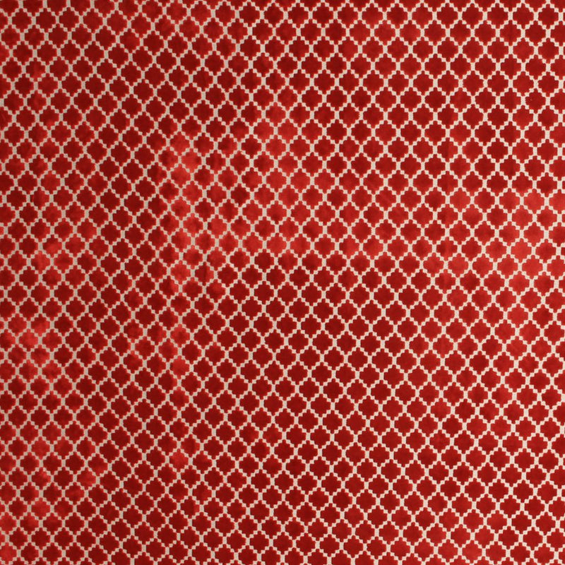 Pique Trellis - Red - RM Coco - Fabric by the Yard
