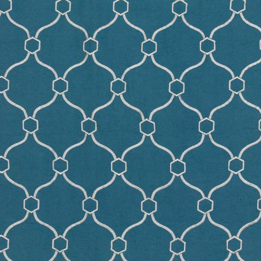 Picardie Trellis - Turquoise - RM Coco - Fabric by the Yard