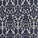 Tivoli Damask - Naval - RM Coco - Fabric by the Yard