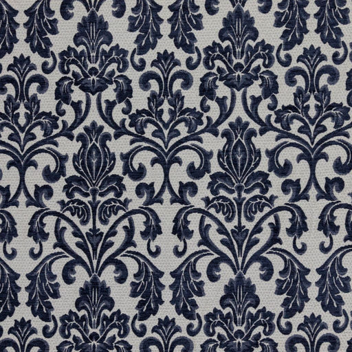 Tivoli Damask - Naval - RM Coco - Fabric by the Yard