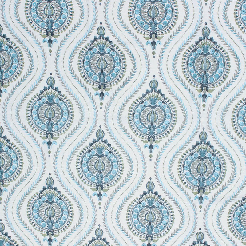 Domani - Teal - RM Coco - Fabric by the Yard