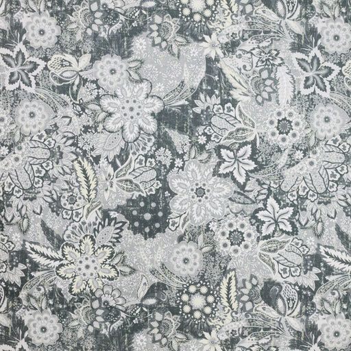 Hillwood Garden - Pewter - RM Coco - Fabric by the Yard