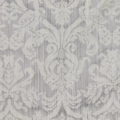 Delacroix Damask - Silver - RM Coco - Fabric by the Yard