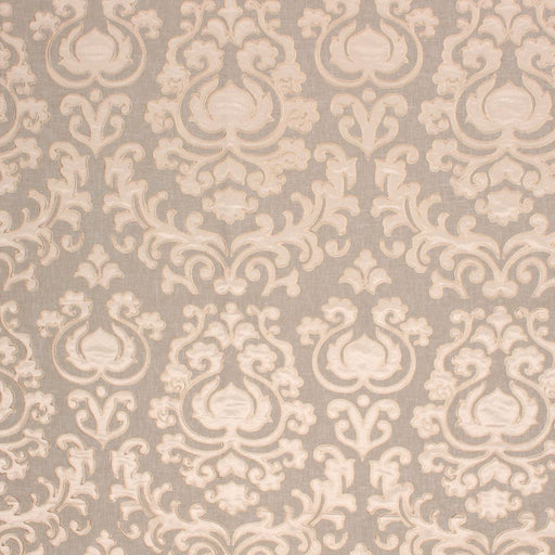 TrocadÃ©ro Damask - Silver Oak - RM Coco - Fabric by the Yard