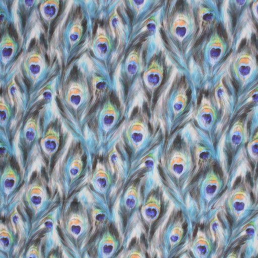 Feather Dance - Peacock - RM Coco - Fabric by the Yard