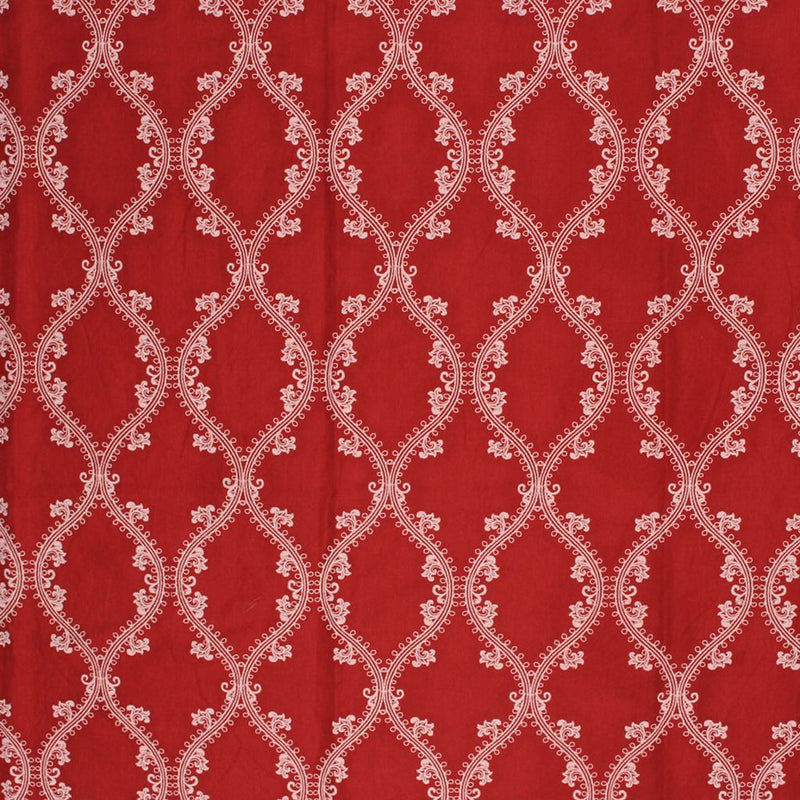 Oakville Trellis - Garnet - RM Coco - Fabric by the Yard