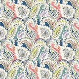 Palomar Paisley - Coral - RM Coco - Fabric by the Yard